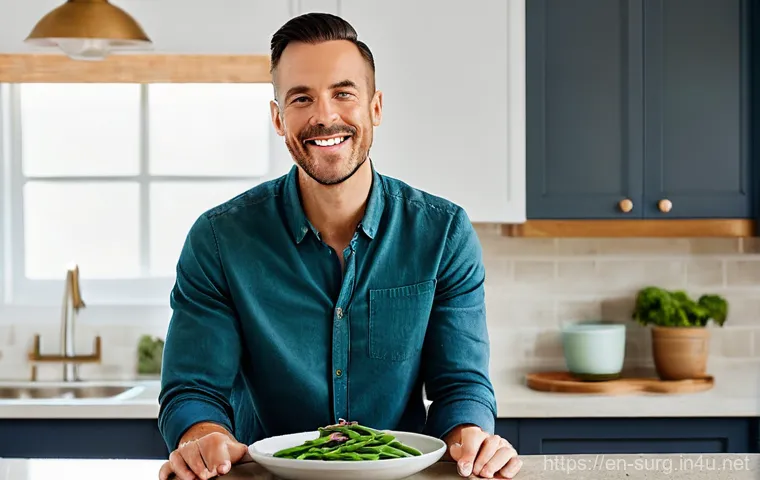 담낭 제거 후 식단 - **Prompt:** A cheerful, fit adult (male or female) in their late 20s to early 30s, dressed in stylis...