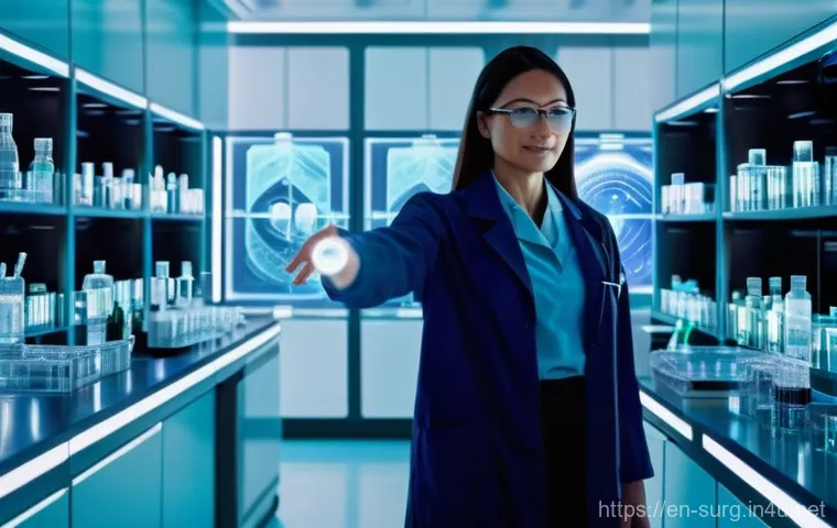 위암 생존율 최신 통계 - **Prompt:** A diverse adult, appearing healthy and vibrant, stands confidently on a gentle hill over...