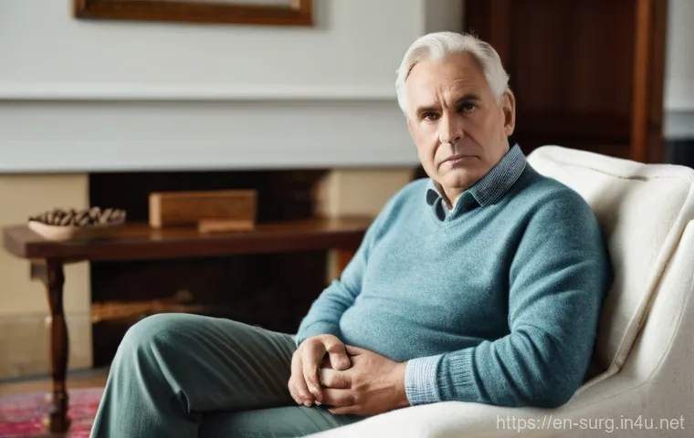 치질 레이저 치료 성공 사례 - Prompt 1: "The Lingering Discomfort"**