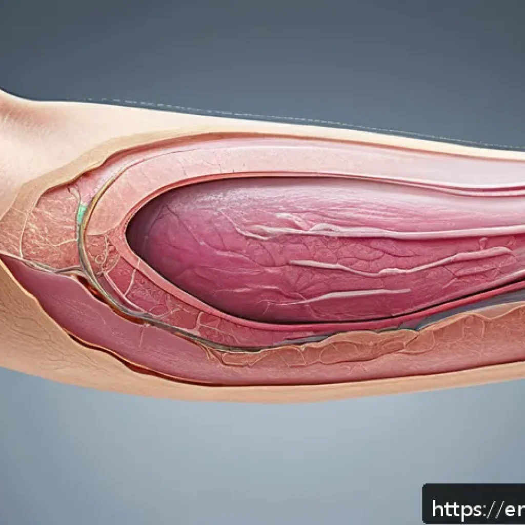 외과 흉터 관리 방법 - A close-up, realistic medical illustration of a person’s forearm showing a healing surgical scar in ...